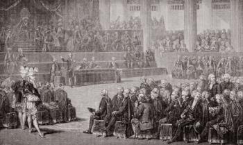 Opening of the Estates General, 5 May 1789 (engraving) | Obraz na stenu