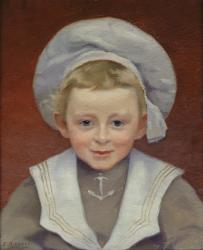 Portrait of Marcel in a Sailor Suit, February 1901 (oil on canvas) | Obraz na stenu