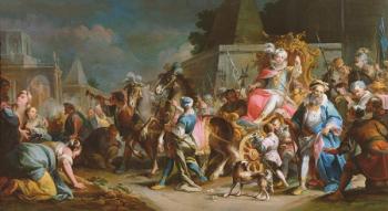 The Triumph (oil on canvas) | Obraz na stenu