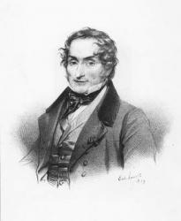 Portrait of Charles Nodier (litho) | Obraz na stenu