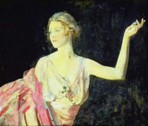 Lady Diana Cooper, 1915 (oil on canvas) | Obraz na stenu