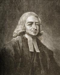 John Wesley (1703-91) (engraving) | Obraz na stenu