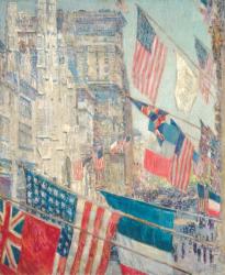 Allies Day, May 1917 (oil on canvas) | Obraz na stenu