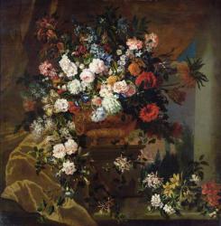 Bouquet of Flowers (oil on canvas) | Obraz na stenu