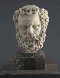Head of a Bearded Man, 1312-14 (marble) | Obraz na stenu