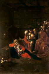 Adoration of the Shepherds (oil on canvas) | Obraz na stenu