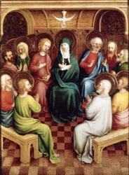 Pentecost, 1450 (oil on panel) | Obraz na stenu