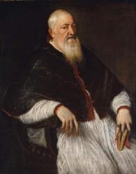 Filippo Archinto, Archbishop of Milan, c.1555 (oil on canvas) | Obraz na stenu