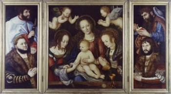Princely Altarpiece, 1510-12 (oil on panel) | Obraz na stenu