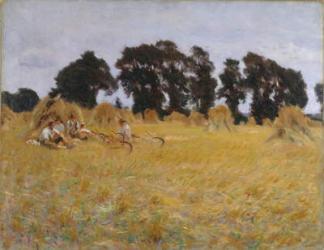 Reapers Resting in a Wheat Field, 1885 (oil on canvas) | Obraz na stenu
