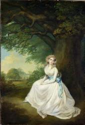 Lady Chambers, c.1789 (oil on canvas) | Obraz na stenu