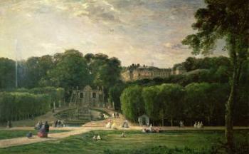 The Park at St. Cloud, 1865 (oil on canvas) | Obraz na stenu