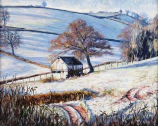 Winter Frost, 2009 (oil on canvas) | Obraz na stenu