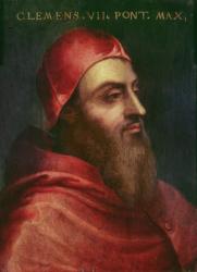 Portrait of Pope Clement VII (Giulio di Giuliano de' Medici) (1478-1534), Pope from 1523 until 1534 (oil on canvas) | Obraz na stenu
