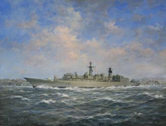 H.M.S. Chatham Type 22 (Batch 3) Frigate, 1996 | Obraz na stenu