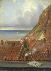 View from a Window of Helgoland (oil on canvas laid down on paperboard) | Obraz na stenu