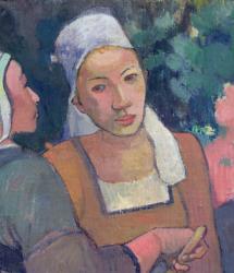 Breton Peasants, 1894 (oil on canvas) (detail of 83800) | Obraz na stenu