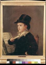 Portrait of Mariano Goya (1806-74) 1815-17 (oil on panel) | Obraz na stenu