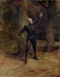 Constant Coquelin (1841-1909) as Cyrano de Bergerac (oil on canvas) | Obraz na stenu