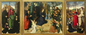 The Portinari Altarpiece, c.1479 (oil on panel) | Obraz na stenu