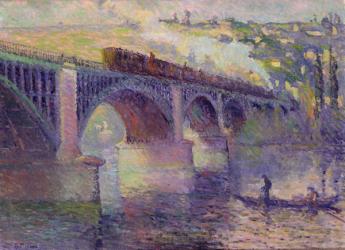 The Bridge at Sunset, 1905 (oil on canvas) | Obraz na stenu