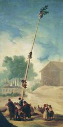 The Greasy Pole, 1787 (oil on canvas) | Obraz na stenu