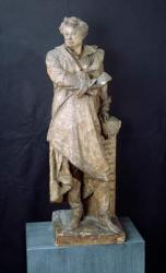 Statue of Alexandre Dumas Pere (1802-70), c.1883-87 (stone) | Obraz na stenu
