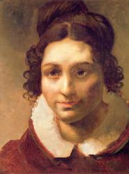 Suzanne or Portrait presumed to be Alexandrine-Modeste Caruel de Saint-Martin, the artist's aunt, 1817 (oil on canvas) | Obraz na stenu