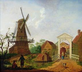 The Windmill, 1787 (oil on canvas) | Obraz na stenu