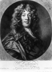 William Wycherley, engraved by John Smith, 1703 (engraving) | Obraz na stenu