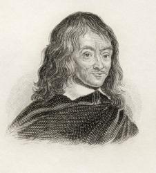 Claudius Salmasius, from 'Crabbes Historical Dictionary', published in 1825 (litho) | Obraz na stenu