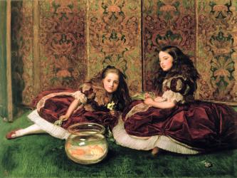 Leisure Hours, 1864 (oil on canvas) | Obraz na stenu