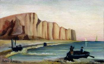 Cliffs, c.1897 (oil on canvas) | Obraz na stenu