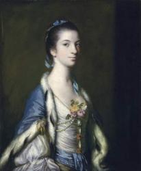 Portrait of a Lady, 1758 (oil on canvas) | Obraz na stenu