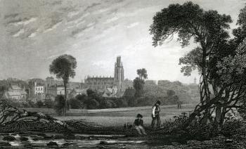 St George's Church, Rams-gate, engraved by Thomas Garner, 1830 (engraving) | Obraz na stenu