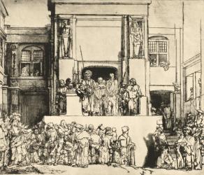 Ecce Homo, 1655 (etching) | Obraz na stenu