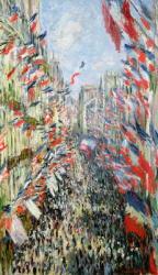 The Rue Montorgueil, Paris, Celebration of June 30, 1878 (oil on canvas) | Obraz na stenu