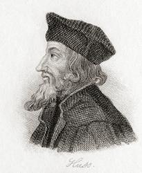 Jan Hus, c.1372 -1415, aka John Hus or John Huss. | Obraz na stenu