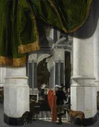 Interior of the Nieuwe Kerk in Delft with the Tomb of William the Silent, 1653 (oil on wood) | Obraz na stenu