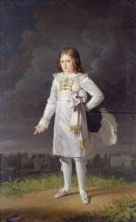 Frederic-Napoleon (1815-33) Prince Bacciochi, 1819 (oil on canvas) | Obraz na stenu
