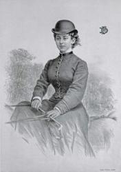 Lady Florence Dixie, published 1877 (litho) | Obraz na stenu
