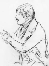 Nicolas Gogol, 1839 (litho) | Obraz na stenu