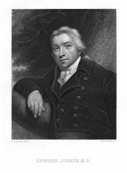 Edward Jenner, engraved by E. Scriven (engraving) | Obraz na stenu