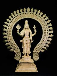 Vishnu, Late Chola (bronze) | Obraz na stenu