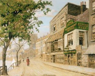 Cheyne Walk, Chelsea, 1857 | Obraz na stenu