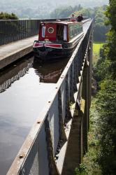 Llangollen, Wales Llangollen canal & Pontcysyllte Aqueduct (photo) | Obraz na stenu