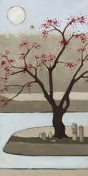 Cherry Tree, Winter, 2013, (oil on wood panel) | Obraz na stenu