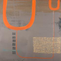 Connected, 2013, (clay paint on canvas) | Obraz na stenu