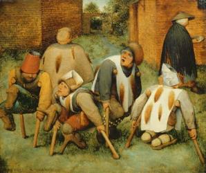 The Beggars, 1568 (oil on panel) | Obraz na stenu