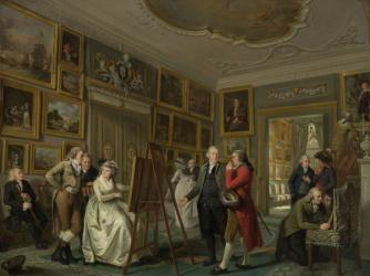 The Art Gallery of Jan Gildemeester Jansz, 1794-5 (oil on panel) | Obraz na stenu